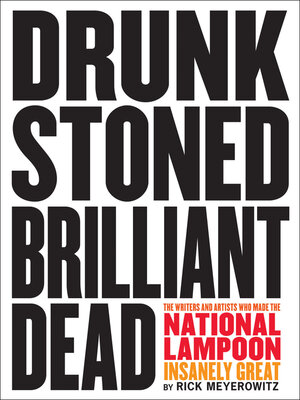 cover image of Drunk Stoned Brilliant Dead